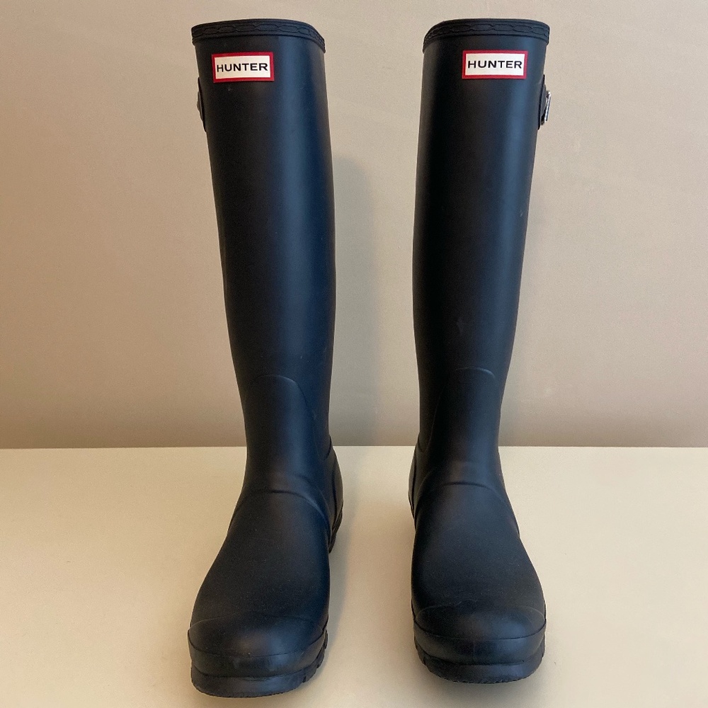 Hunter Rain Boots Original Tall Navy